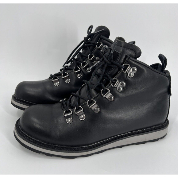 DVS Yodeler Black Leather Snow Boots BMX DC MOTO Skate Rare Men\'s Size 8 main image 6